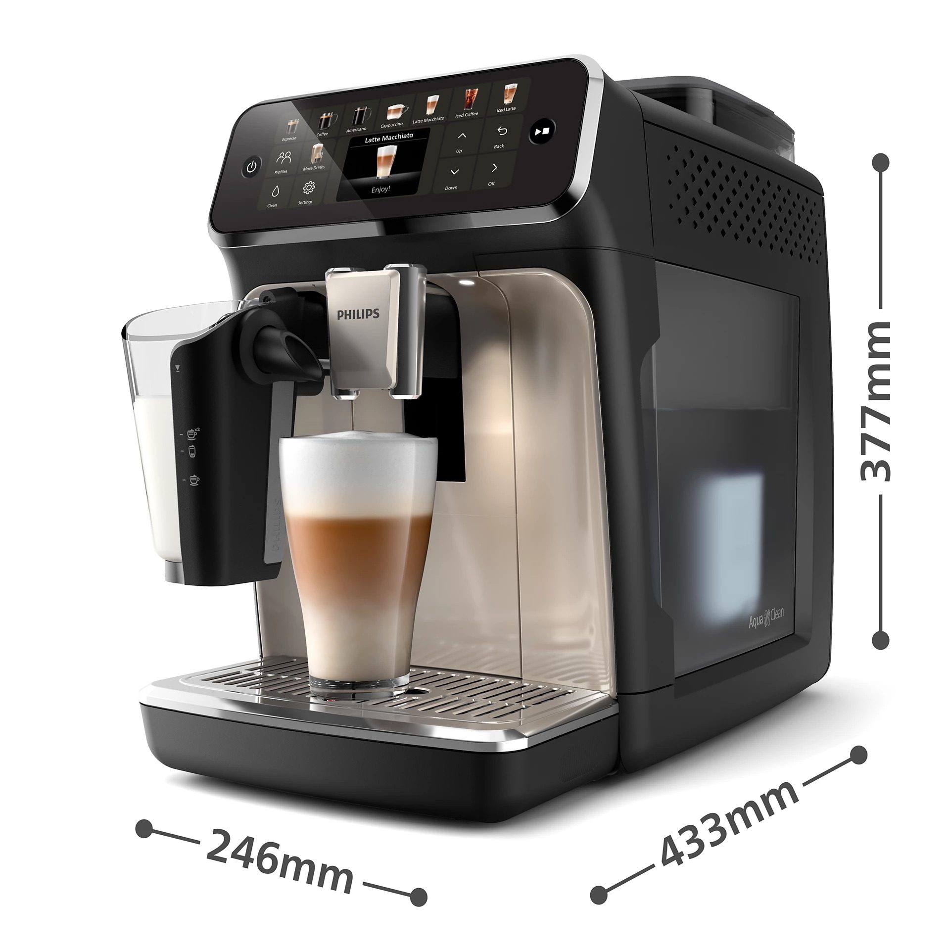 Philips Series 5500 Fully Automatic Espresso Machine - Image 3